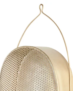 Candeeiro De Parede Em Metal Cor De Cobre Kunthi