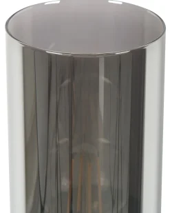 Candeeiro De Parede Em Metal Cinzento 29 Cm Puriri