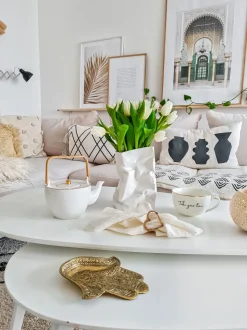 Candeeiro De Parede Em Metal Preto Harrington