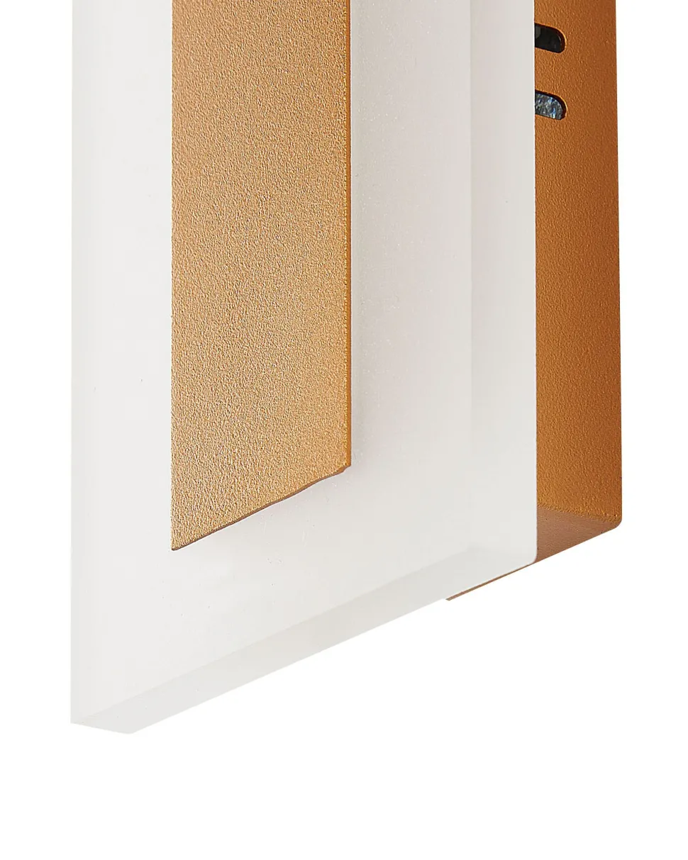 Candeeiro De Parede Led Com Dourado 100 Cm Rosalie