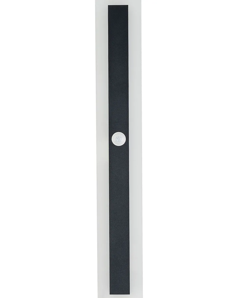 Candeeiro De Parede Led Com Sensor De Movimento Preto 60 Cm Savane