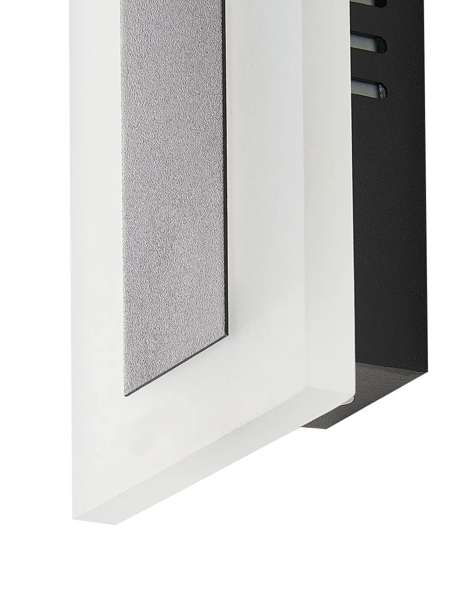 Candeeiro De Parede Led Com Sensor De Movimento Preto 60 Cm Savane