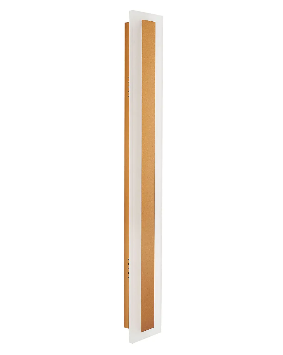 Candeeiro De Parede Led Com Dourado 60 Cm Rosalie