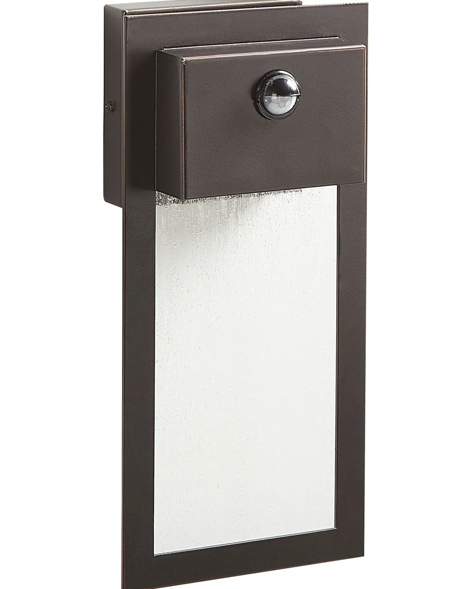 Candeeiro De Parede Led Com Sensor De Movimento Preto 33 Cm Elliot