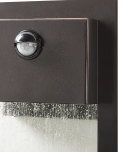 Candeeiro De Parede Led Com Sensor De Movimento Preto 33 Cm Elliot