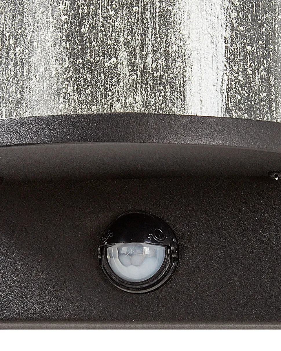 Candeeiro De Parede Led Com Sensor De Movimento Preto 35 Cm Pheppie