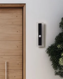 Candeeiro De Parede Led Com Sensor De Movimento Preto 30 Cm Savane