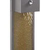 Candeeiro De Parede Led Com Sensor De Movimento Cinzento 40 Cm Carron