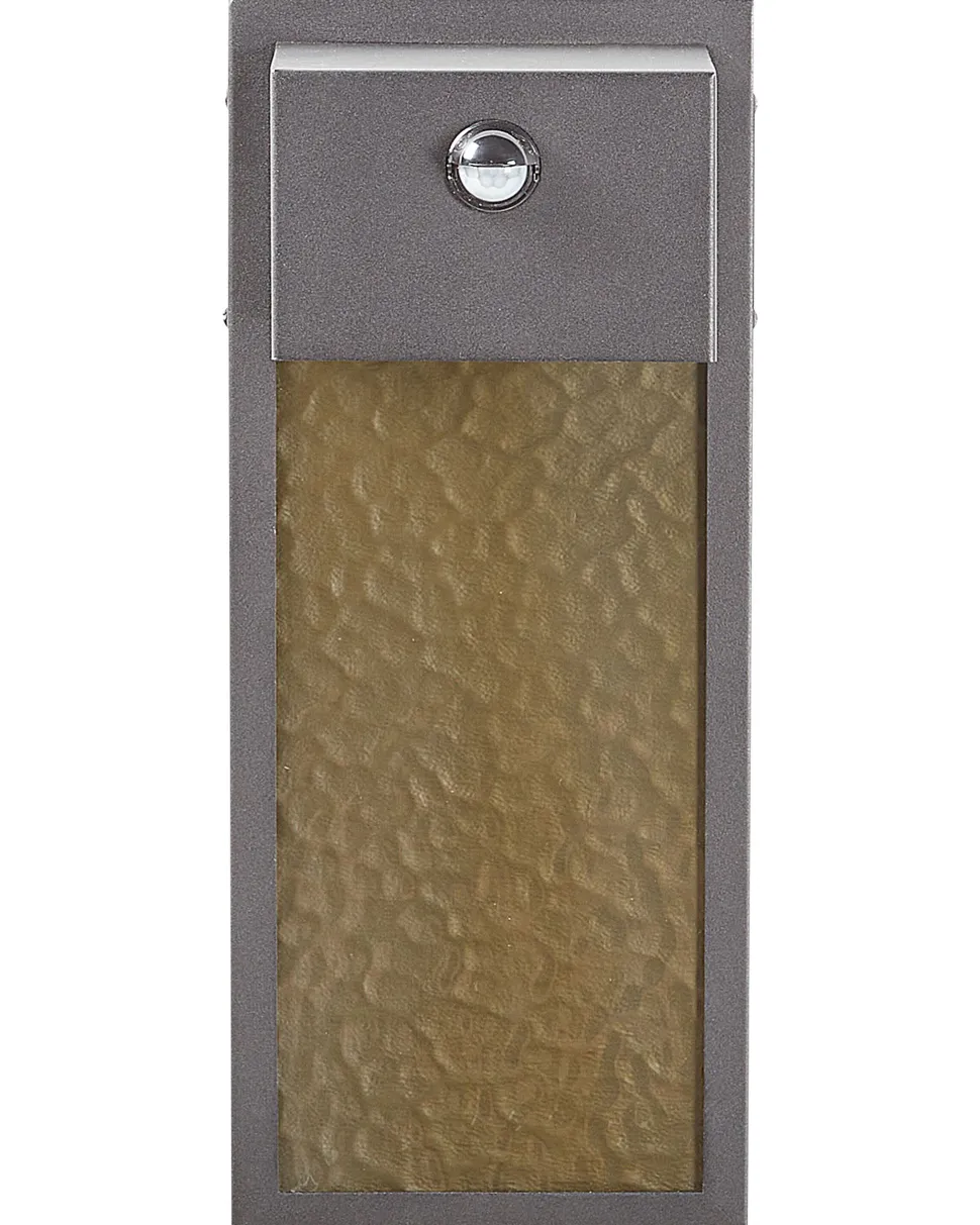 Candeeiro De Parede Led Com Sensor De Movimento Cinzento 40 Cm Carron