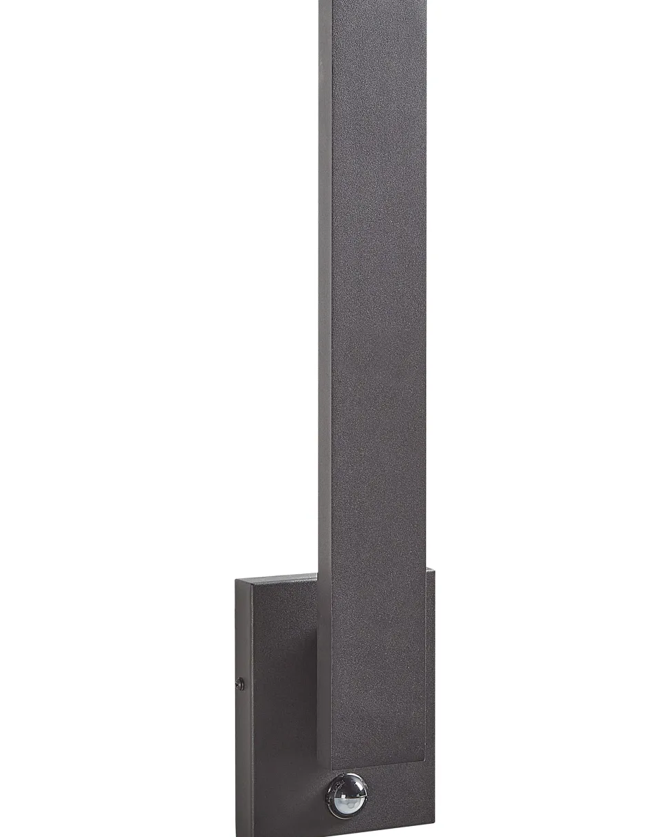 Candeeiro De Parede Led Com Sensor De Movimento Preto 46 Cm Tummel