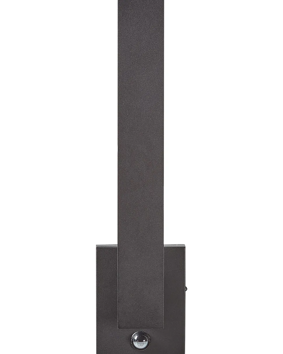 Candeeiro De Parede Led Com Sensor De Movimento Preto 46 Cm Tummel