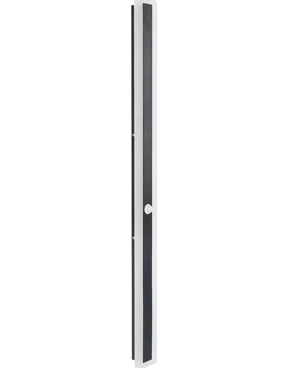 Candeeiro De Parede Led Com Sensor De Movimento Preto 100 Cm Savane