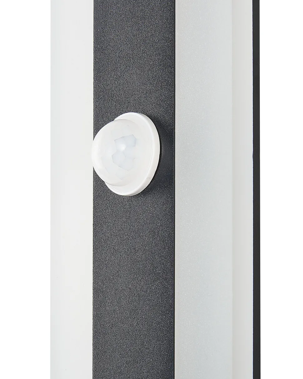 Candeeiro De Parede Led Com Sensor De Movimento Preto 100 Cm Savane
