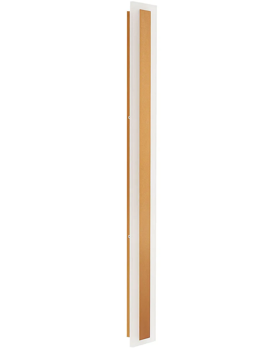 Candeeiro De Parede Led Com Dourado 80 Cm Rosalie
