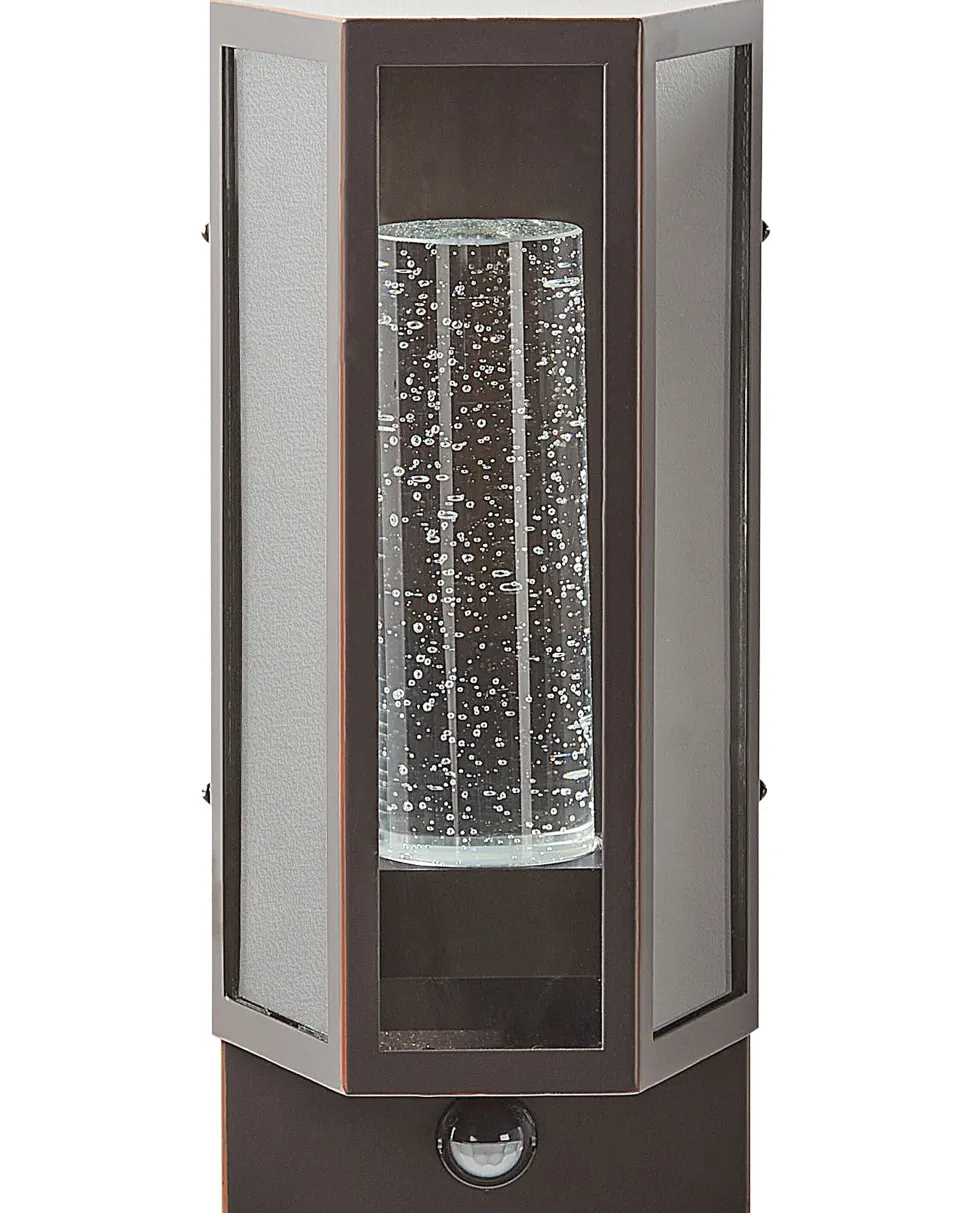 Candeeiro De Parede Led Com Sensor De Movimento Castanho Fruid