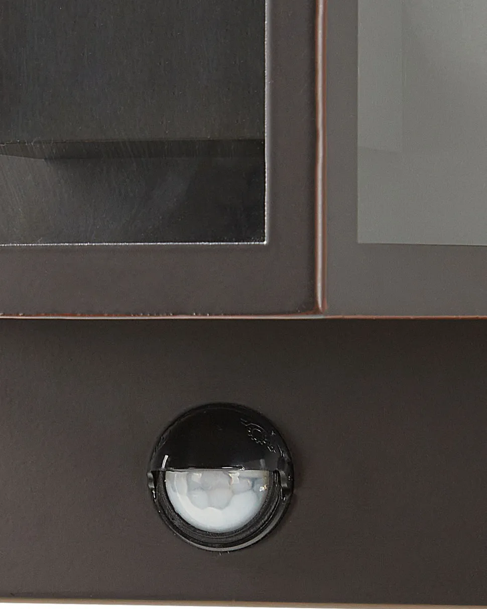 Candeeiro De Parede Led Com Sensor De Movimento Castanho Fruid