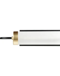 Candeeiro De Parede Led Em Metal Preto E Dourado 43 Cm Jacobs