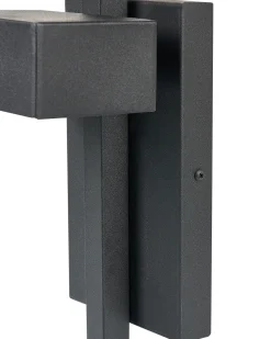 Candeeiro De Parede Led Preto 35 Cm Kelty