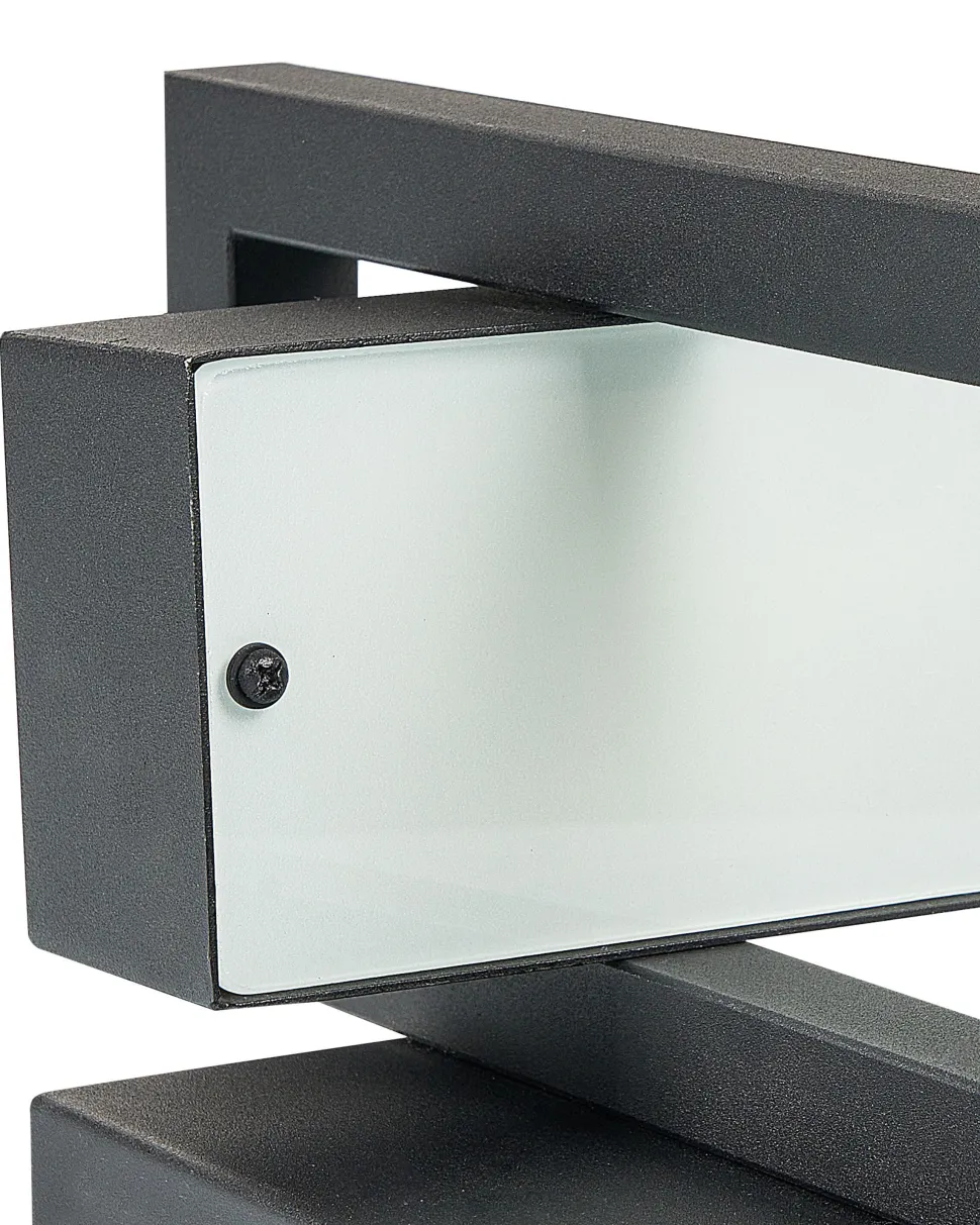 Candeeiro De Parede Led Preto 35 Cm Kelty