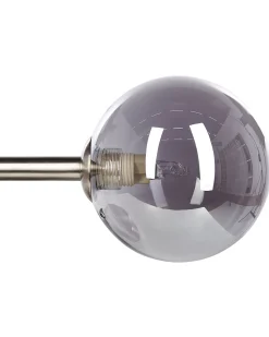 Candeeiro De Parede Para 2 Lampadas Prateado Ramis