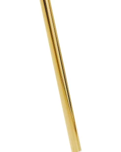 Candeeiro De Pe 148 Cm Branco E Dourado Vistula