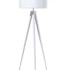 Candeeiro De Pe 156 Cm Branco Stiletto
