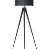 Candeeiro De Pe 156 Cm Preto Stiletto
