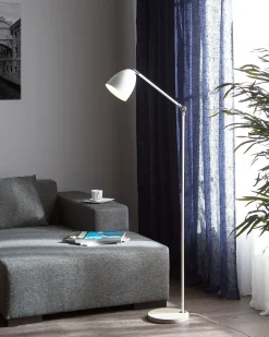 Candeeiro De Pe Branco 165 Cm Chanza
