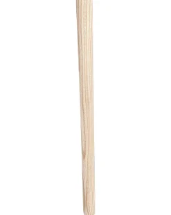Candeeiro De Pe Branco Com Tripe De Madeira Nitra