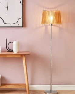 Candeeiro De Pe Castanho Claro 153 Cm Forge