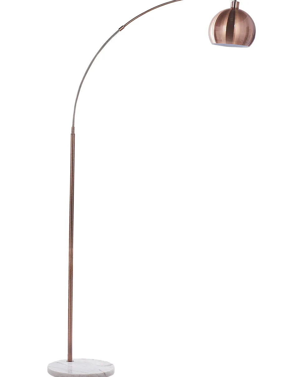 Candeeiro De Pe Cor De Cobre 210 Cm Paroo