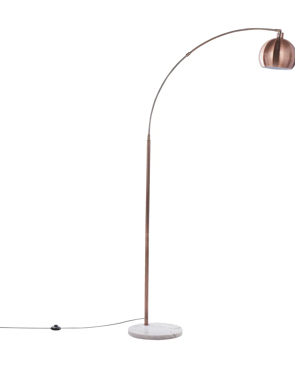 Candeeiro De Pe Cor De Cobre 210 Cm Paroo