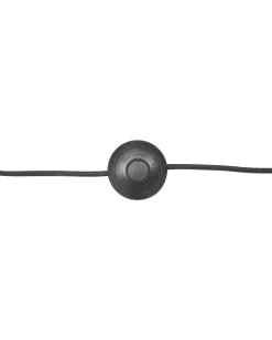 Candeeiro De Pe Curvo 155 Cm Preto Dintel