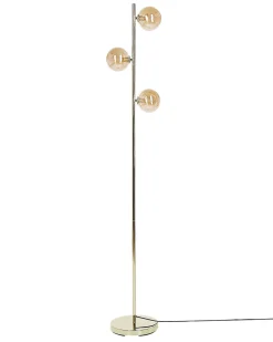 Candeeiro De Pe Dourado 154 Cm Ramis
