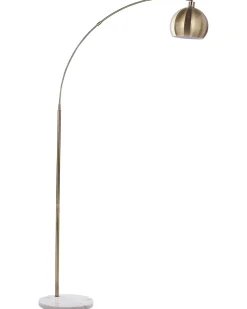 Candeeiro De Pe Dourado 210 Cm Paroo
