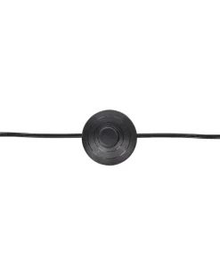 Candeeiro De Pe Em Bambu Preto Javari