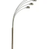 Candeeiro De Pe Em Metal Dourado Flinders