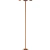 Candeeiro De Pe Em Metal Cor De Cobre 158 Cm Macasia