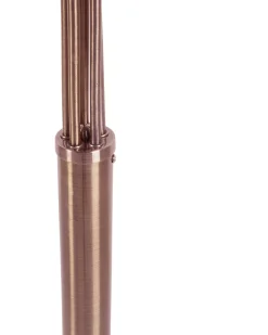 Candeeiro De Pe Em Metal Cor De Cobre Flinders