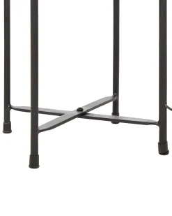 Candeeiro De Pe Em Metal Cor De Cobre E Preto 107 Cm Kamini