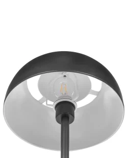 Candeeiro De Pe Em Metal Preto 148 Cm Senette