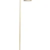 Candeeiro De Pe Em Metal Dourado 155 Cm Mocal