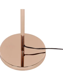 Candeeiro De Pe Em Metal Cor De Cobre 148 Cm Senette