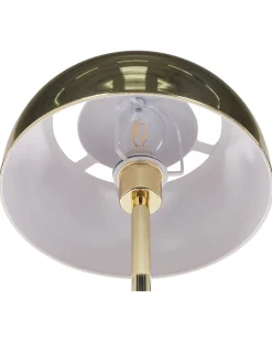 Candeeiro De Pe Em Metal Dourado 148 Cm Senette