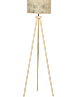 Candeeiro De Pe Em Rattan Natural 150 Cm Penton
