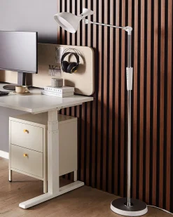 Candeeiro De Pe Led Branco 169 Cm Andromeda