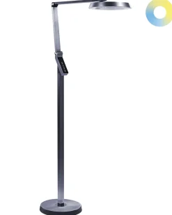 Candeeiro De Pe Led Cinzento Escuro 170 Cm Carina