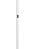 Candeeiro De Pe Led Em Metal Branco 196 Cm Orion