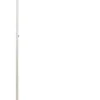 Candeeiro De Pe Led Em Metal Prateado 194 Cm Sagitta