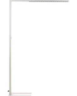 Candeeiro De Pe Led Em Metal Prateado 194 Cm Mensa